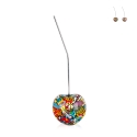 Scultura ciliegia in resina statua stile pop art fumetti MiniKora-PA Promozione
