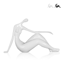 Scultura in resina laccata lucida statuetta figura femminile Bela-L Promozione