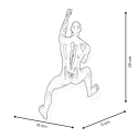 Scultura in resina laccata da parete scalatore statuetta moderna Vero-L Costo