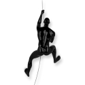 Scultura in resina laccata da parete scalatore statuetta moderna Vero-L Sconti