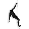 Scultura da parete in resina laccata statuetta moderna scalatore Bata-L Saldi