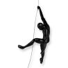 Scultura da parete in resina laccata statuetta moderna scalatore Bata-L Catalogo