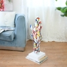 Scultura testa di cavallo statua multicolore in resina Knyph-PA Vendita