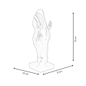 Scultura testa di cavallo statua multicolore in resina Knyph-PA Catalogo
