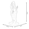Scultura moderna in resina laccata statua testa di cavallo Knyph-L Costo