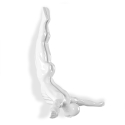 Scultura da parete in resina laccata statuetta tuffatore Veda-L Sconti