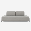 Divano modulare 3 posti design moderno componibile con tavolini Diadema Costo