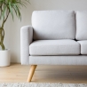 Divano design moderno scandinavo 2 posti in tessuto Marek Scelta