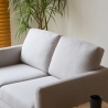 Divano design moderno scandinavo 2 posti in tessuto Marek Caratteristiche