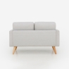 Divano design moderno scandinavo 2 posti in tessuto Marek Catalogo