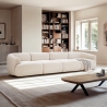 Divano modulare componibile 4 posti di design in tessuto Yuna-4 Promozione