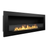 Camino a bioetanolo da incasso parete biocamino 120x40 Livorno 120 nero Vendita