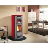 Pedana salvapavimento per stufe a legna e pellet in acciaio 100x90 Vendita