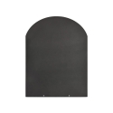Pedana salvapavimento per stufe a legna e pellet in acciaio 80x60 Promozione