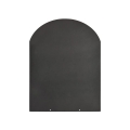 Pedana salvapavimento per stufe a legna e pellet in acciaio 80x60 Promozione