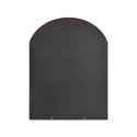Pedana salvapavimento per stufe a legna e pellet in acciaio 90x80 Promozione