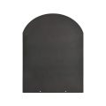 Pedana salvapavimento per stufe a legna e pellet in acciaio 90x80 Promozione