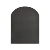 Pedana salvapavimento per stufe a legna e pellet in acciaio 90x80 Promozione