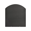 Pedana salvapavimento per stufe a legna e pellet in acciaio 100x90 Promozione