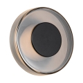 Applique plafoniera LED dimmerabile rotonda 22cm moderna in vetro Chram Promozione