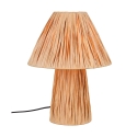 Lampada da tavolo comodino in carta naturale dal design moderno Vorth Offerta