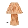 Lampada da tavolo comodino in carta naturale dal design moderno Vorth Offerta