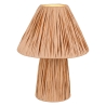 Lampada da tavolo comodino in carta naturale dal design moderno Vorth Saldi