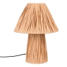 Lampada da tavolo comodino in carta naturale dal design moderno Vorth Catalogo