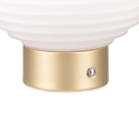 Lampada da tavolo LED moderna con batteria ricaricabile Naira Saldi