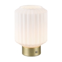 Lampada da tavolo design moderno elegante luce LED ricaricabile Arina Vendita