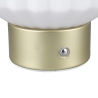 Lampada da tavolo design moderno elegante luce LED ricaricabile Arina Offerta