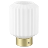 Lampada da tavolo design moderno elegante luce LED ricaricabile Arina Sconti