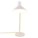 Lampada elegante da tavolo scrivania regolabile in metallo dorato Jarak Saldi