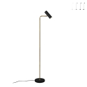 Lampada da terra moderna piantana con spot orientabile Yaruk Promozione