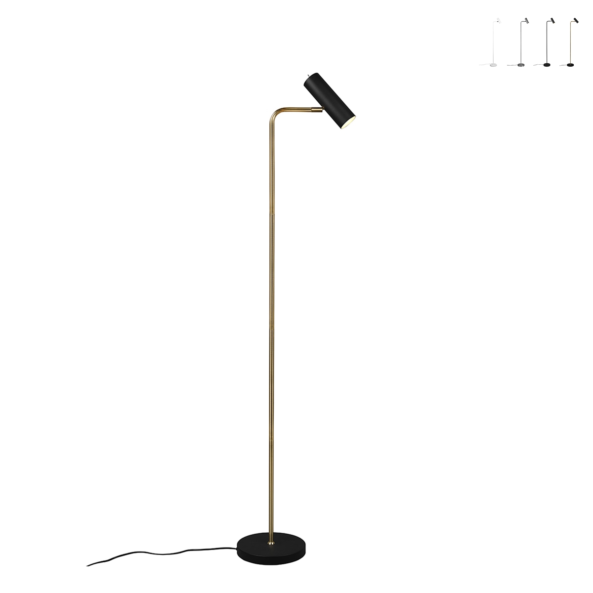 Lampada da terra moderna piantana con spot orientabile Yaruk Promozione Lampada da terra moderna piantana con spot orientabile Yaruk Promozione