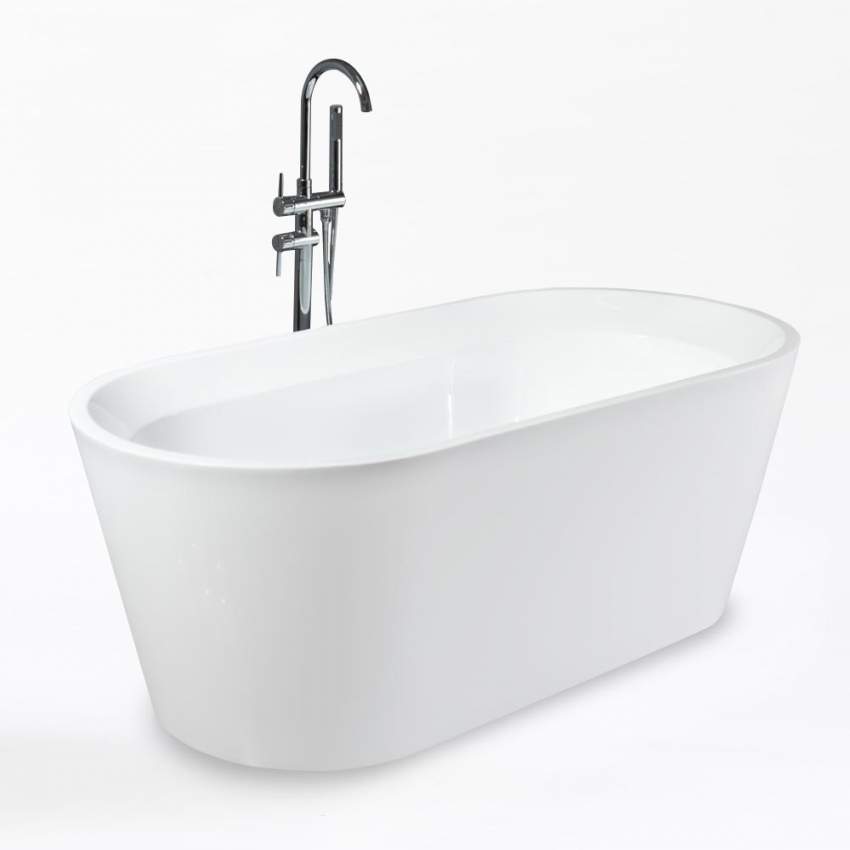  Arbe: vasca da bagno freestanding dal design ovale 