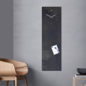 Orologio parete lavagna magnetica verticale Industrial Promozione