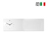 Orologio da parete lavagna magnetica orizzontale design moderno Caratteristiche