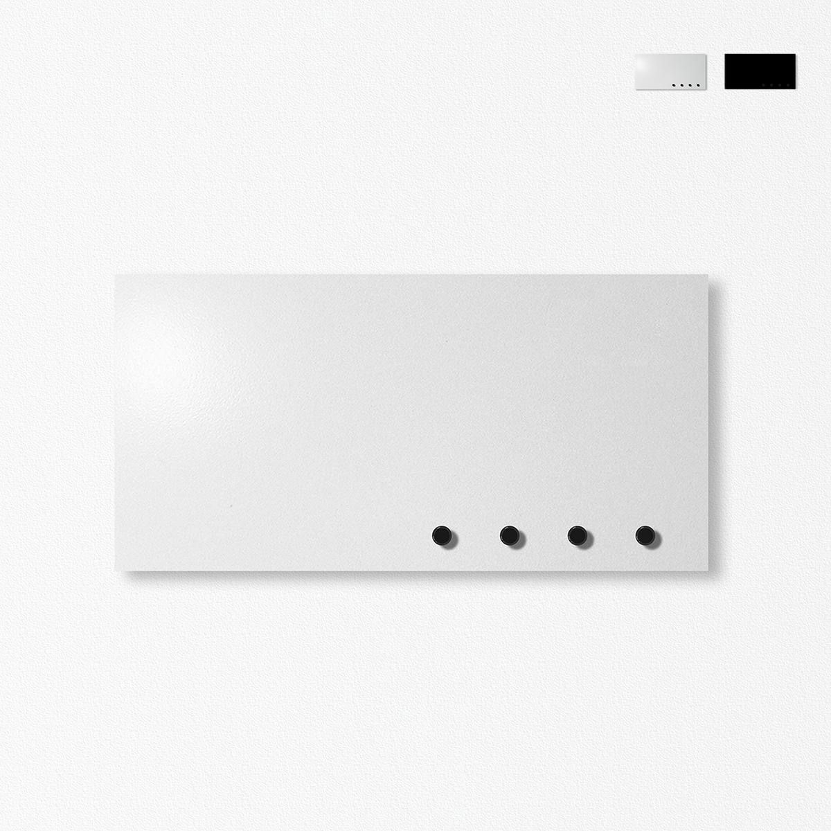 Portachiavi da parete moderno lavagna magnetica Mini Promozione