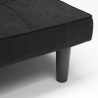 Divano Letto Design in tessuto 2 Posti per casa e ufficio Giada Dark Modello