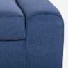 Panca contenitore in tessuto per camera da letto ingresso Merak Catalogo