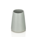 Set accessori bagno 4 pezzi in ceramica grigio opaco Brooklyn Offerta