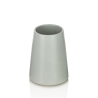 Set accessori bagno 4 pezzi in ceramica grigio opaco Brooklyn Offerta