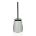 Set accessori bagno 4 pezzi in ceramica grigio opaco Brooklyn Sconti