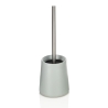 Set accessori bagno 4 pezzi in ceramica grigio opaco Brooklyn Sconti