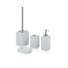 Set accessori da bagno design moderno in resina Dakar Vendita