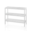 Scaffale scarpiera a 3 ripiani design moderno e compatto Bin Sconti