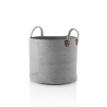 Cesto contenitore in tessuto cotone organizer con manici Giulio Offerta