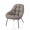 Sedia poltrona in similpelle imbottita design moderno Carla Vendita
