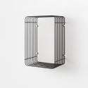 Mensola da parete design moderno in metallo Kabe Sconti